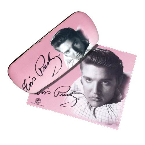 Elvis Presley Portrait Eyeglass Case                        