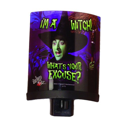 The Wizard of Oz I'm A Witch Night Light                    