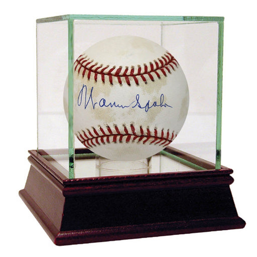 Warren Spahn Signed ONL Coleman Baseball JSA