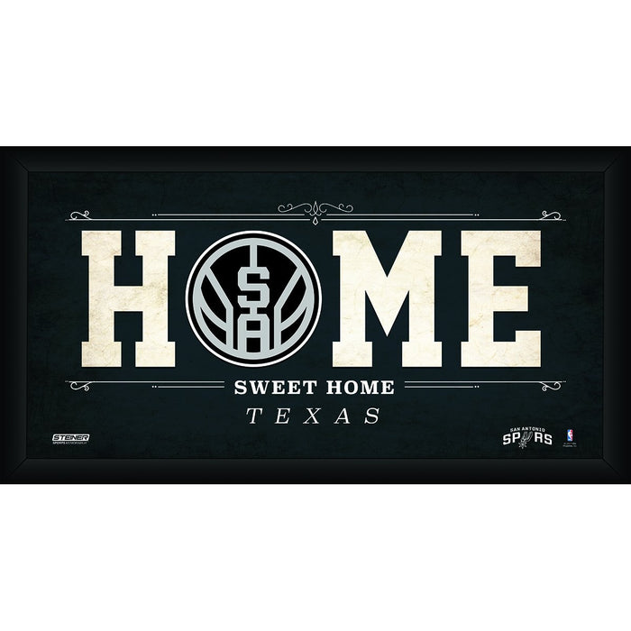 San Antonio Spurs 6x12 Home Sweet Home Sign