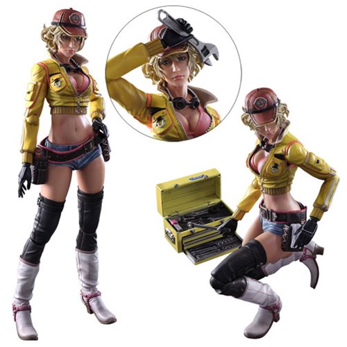 Final Fantasy XV Cindy Aurum Play Arts Kai Action Figure    