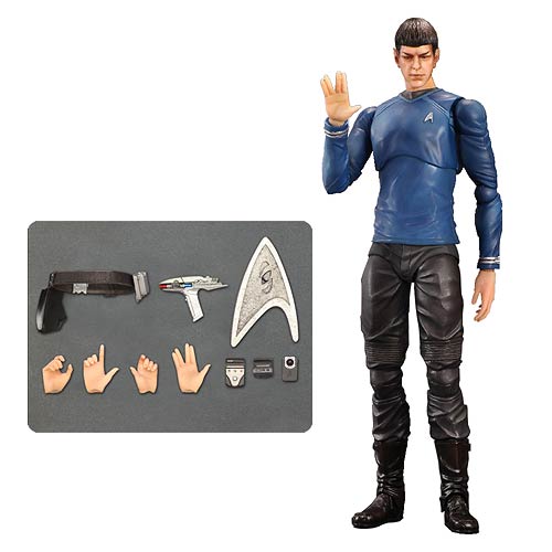 Star Trek Movies Mr. Spock Play Arts Kai Action Figure      