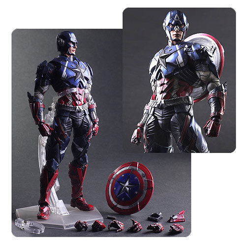 Marvel Universe Captain America Variant PAK Figure          