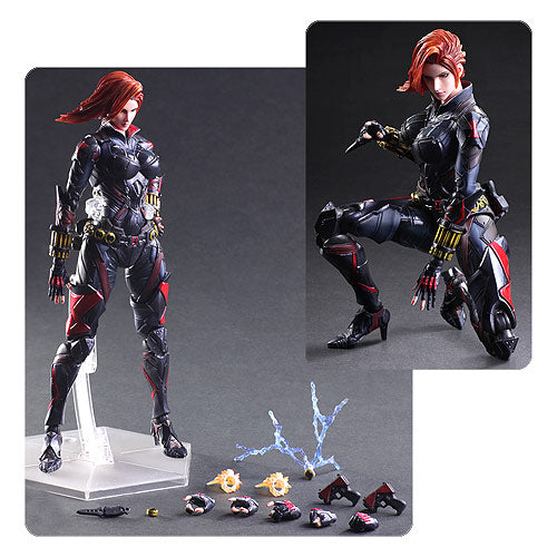 Marvel Universe Black Widow Variant Play Arts Kai Figure    