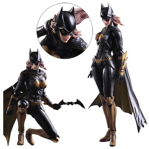 Batman Arkham Knight Batgirl Play Arts Kai Action Figure    