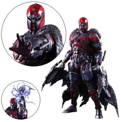 Marvel Universe Magneto Variant Play Arts Kai Figure        