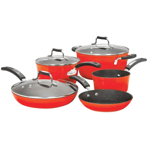 8PC CKWARE SET BKLITE RED