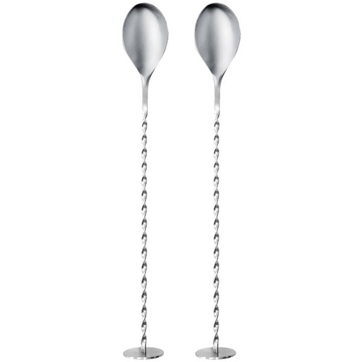 2 COCKTAIL SPOON SET