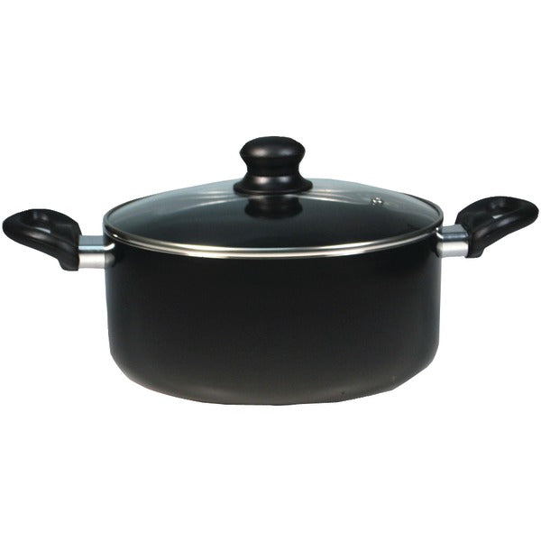 5.3QT SAUCEPAN BLK