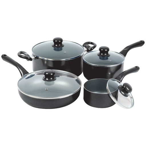 8PC COOK SET BLACK