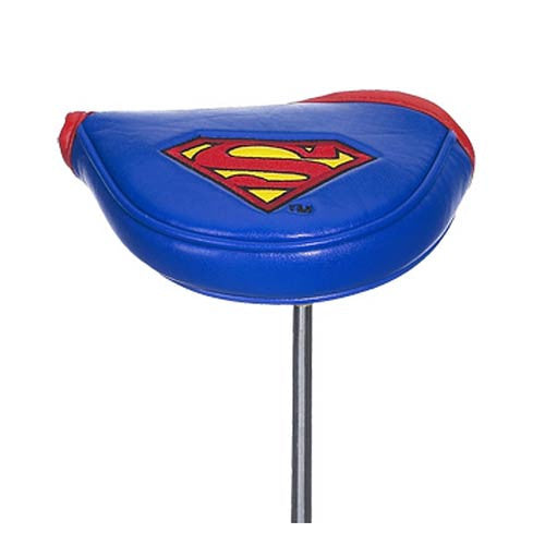 Superman Logo Mallet Putter Golf Club Cover                 