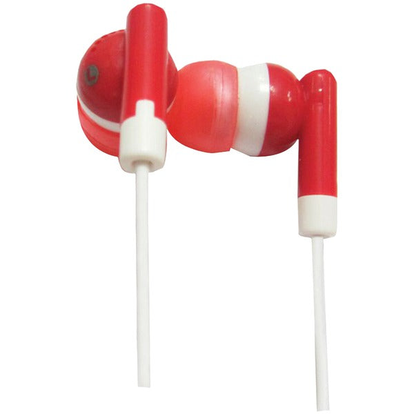 DGTL STEREO EARPHNS RED