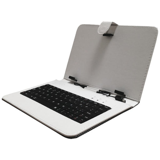 7IN KEYBOARD W USB WHT