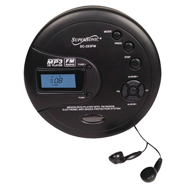 PRSNL MP3/CD PLYR /FM