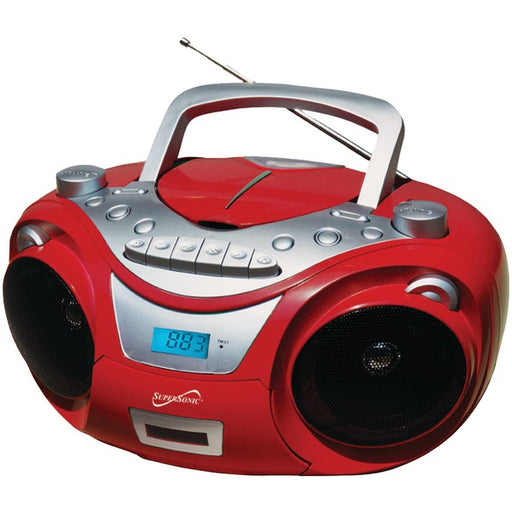 PORT MP3/CD PLYR RED