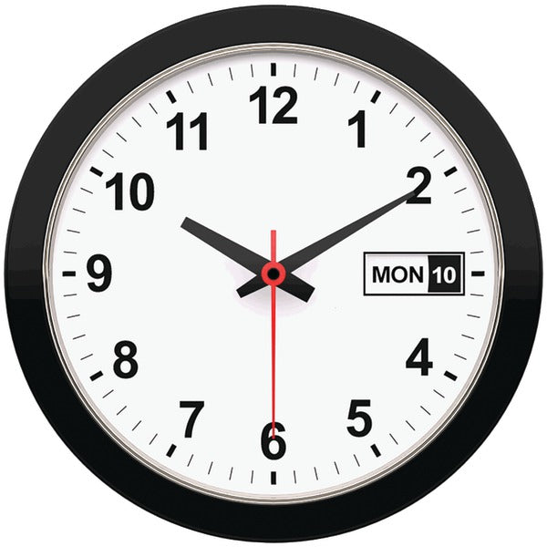 12IN DAY/DATE WALL CLOCK