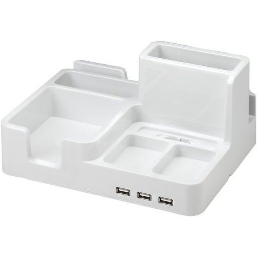 DSKTOP ORG/ 3USB HUB WHT