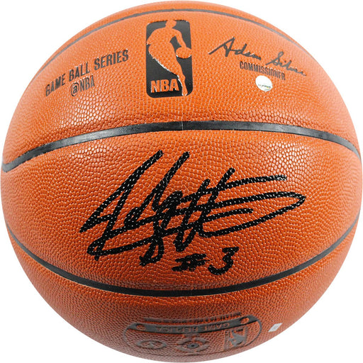 John Starks Signed I/O Basketball