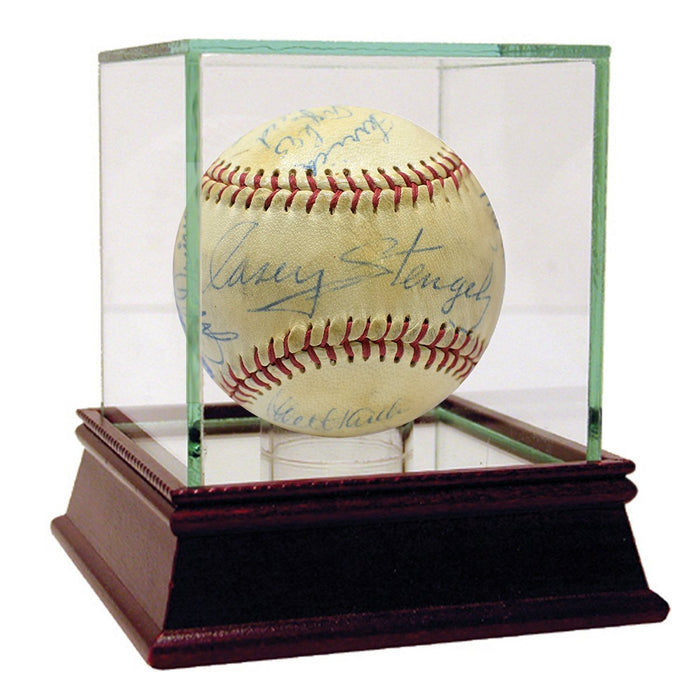 Hall of Famers and Stars 23 Sig Baseball JSA (Stengel  Schoendienst HOF)