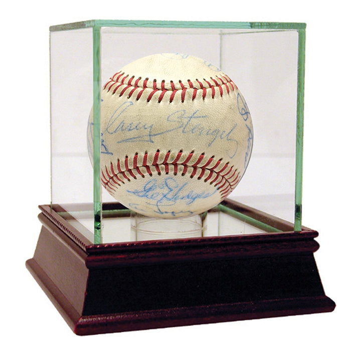 MLB Managers Multi Signed 21 Sig Baseball JSA (Alston  Musial  Berra  Lopez  Stengel HOF)