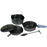 6PIECE IRON COOK SET