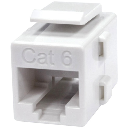 CAT6 COUPLR RJ45 WHT