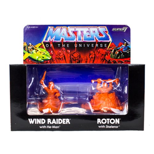 MOTU M.U.S.C.L.E. Wind Raider and Roton - Orange            