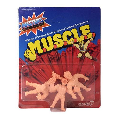 Masters of the Universe MUSCLE Mini Figure Wave 2 A-Pack    