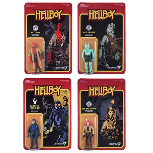 Hellboy Retro Action Figures Wave 1 Case                    