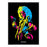 Iron Maiden Killers Flocked Black Light Poster              