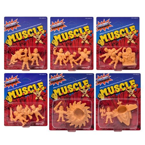 Masters of the Universe M.U.S.C.L.E. Mini- Figures Wave 3   