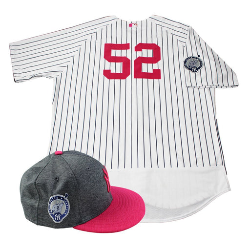 CC Sabathia New York Yankees Game Issued #52 Jersey & Hat Set w/ Jeter Day Patch (5/14/2017)