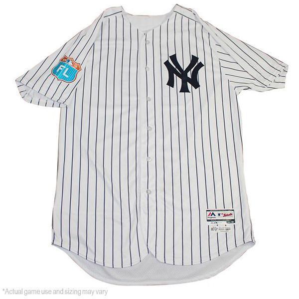 Stump Merrill New York Yankees 2017 Spring Training Opening Day #22 Pinstripe Jersey (Size 50) (JC002685)