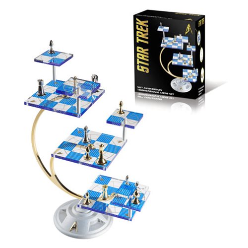 Star Trek 50th Anniversary Tridimensional Chess Set
