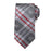 Star Wars Darth Vader Gray and Red Plaid Mens Silk Tie