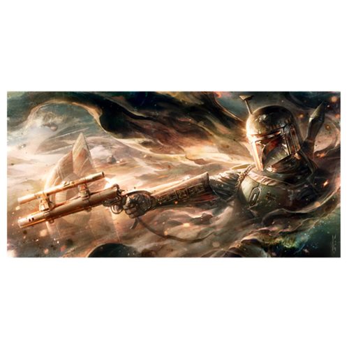 Star Wars Ghost In The Wind by Raymond Swanland Large Canvas Giclee Art Print (Limited Edition)
