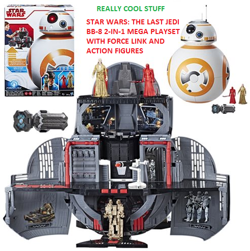 Star Wars: The Last Jedi BB-8 2-In-1 Mega Playset with Force Link and Action Figures