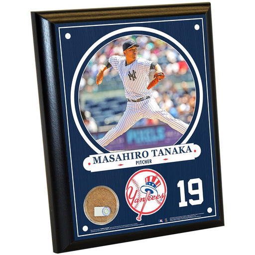 Masahiro Tanaka New York Yankees  8x10 Plaque with Game Used Yankee Stadium Dirt