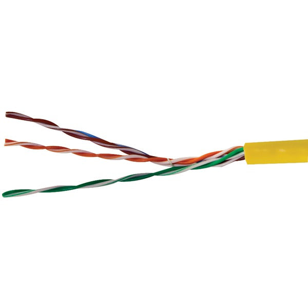 CAT5E UTP CMR 1000FT YLW