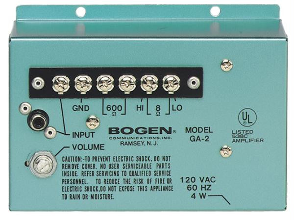 Bogen Ga2 Utility Amp