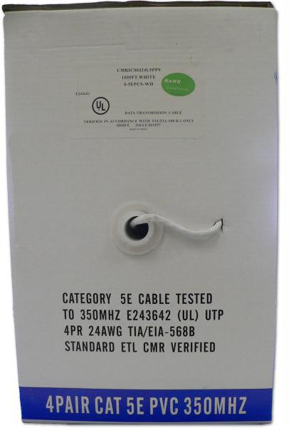 Cat 5 E White