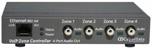 Voip 4-port Zone Controller