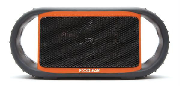 Ecoxbt Orange Waterproof Speaker W- Bt