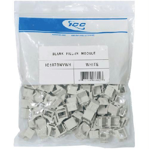 Module- Blank 100 Pk- Wh