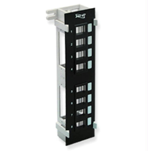 Patch Panel- Blank-vertical-8-port Flush