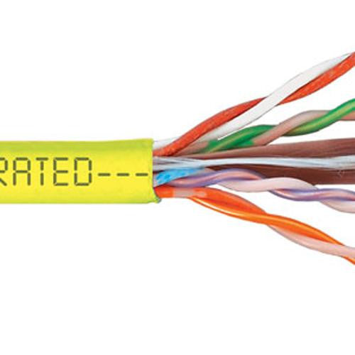 Cmp Cat6 Plenum Valueline 500 Mhz Yellow