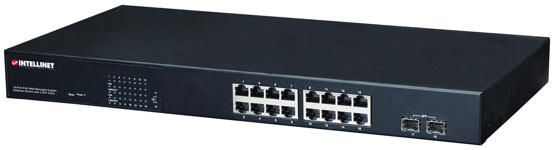 16 Port Gigabit Switch All Poe Managed