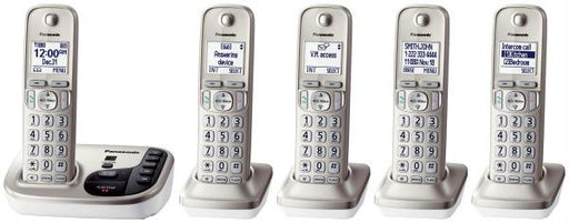 Dect 6.0- 5 Handset- Talking Cid- Itad