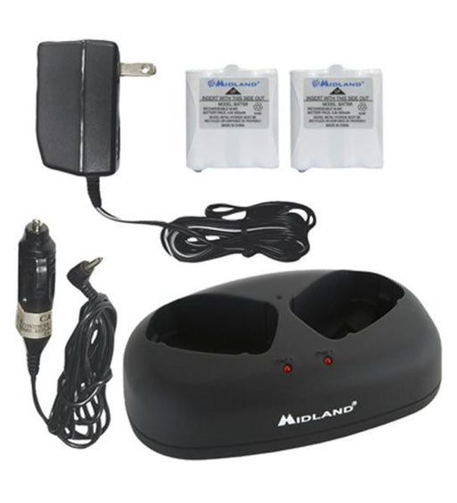 Desktop Charger- Batteries- Adapter