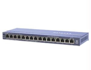 Netgear 16 Port 10-100 Switch W-8 Poe